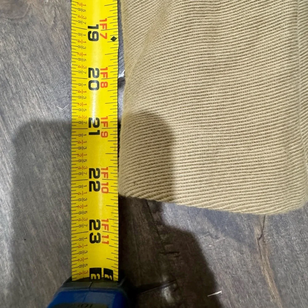 Ralph Lauren 100% Cotton Blazer Jacket Size 6 Tan Button Front Equestrian Style - Picture 17 of 17